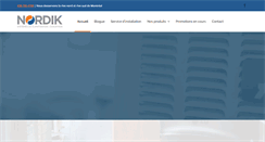 Desktop Screenshot of nordik.ca