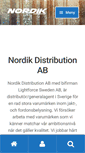 Mobile Screenshot of nordik.se